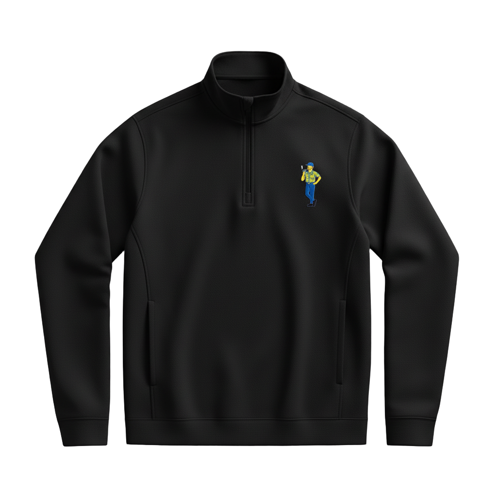 Tempo Man Cigar Quarter Zip