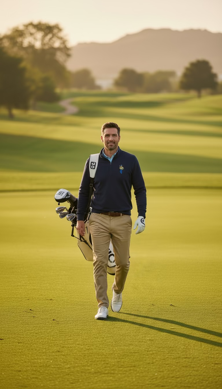 Tempo Man Cigar Quarter Zip